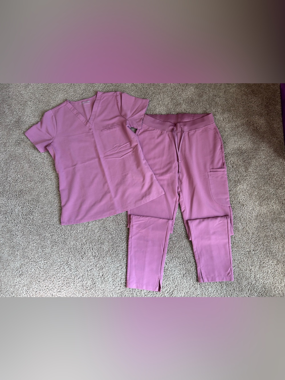 Mandala Scrub set- size small